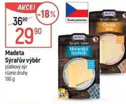 Globus Madeta Sýrařův výběr plátkový sýr nabídka