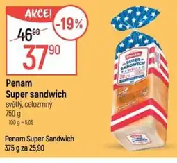 Globus Penam Super sandwich nabídka