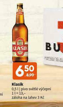 Terno Pivo klasik nabídka