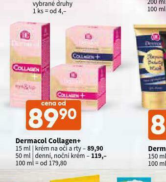 Terno Dermacol collagen+ krém na oči a rty nabídka