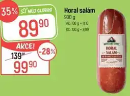 Globus Horal salám nabídka