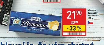 Globus Madeta romadur nabídka