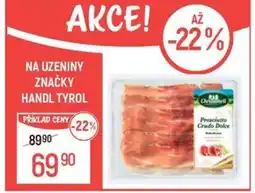 Globus Na uzeniny značky handl tyrol nabídka