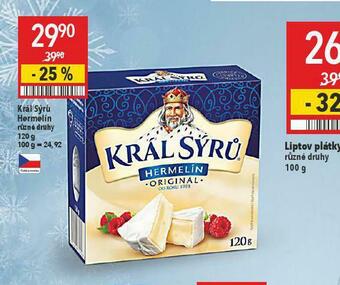 Globus Král sýrů hermelín nabídka