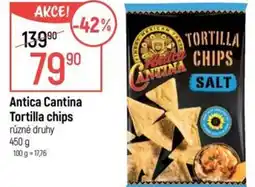 Globus Antica Cantina Tortilla chips nabídka