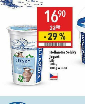 Globus Hollandia selský jogurt bílý nabídka