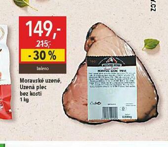 Uzená rolovaná plec