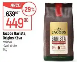 Globus Jacobs Barista, Origins Káva zrnková nabídka