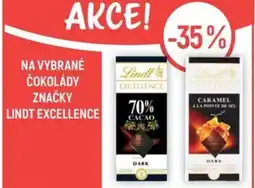 Globus Na vybrané čokolády značky lindt excellence nabídka