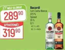 Globus Bacardi nabídka