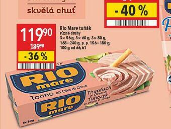 Globus Rio mare tuňák nabídka