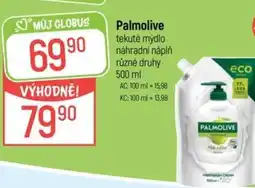 Globus Palmolive tekuté mýdlo náhradní náplň nabídka