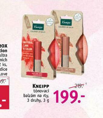 Rossmann Kneipp tónovací balzám na rty nabídka