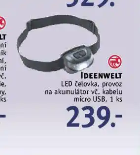 Led čelovka