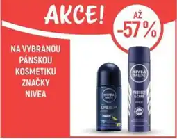 Globus Na vybranou pánskou kosmetiku značky nivea nabídka