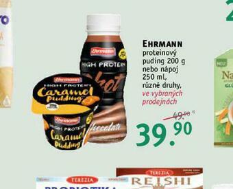 Rossmann Ehrmann proteinový puding nabídka