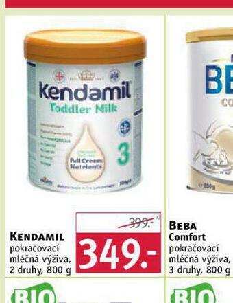 Rossmann Kendamil pokračovací mléčná výživa nabídka