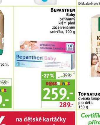 Rossmann Bepanthen baby ochranný krém nabídka