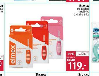 Rossmann Elmex mezizubní kartáček nabídka