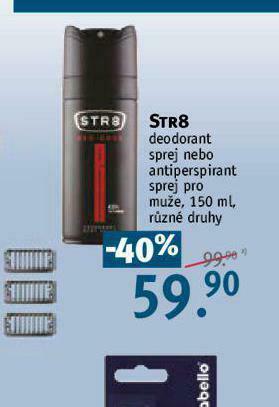 Rossmann Str8 deodorant nabídka