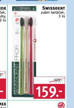 Rossmann Swissdent zubní kartáček nabídka
