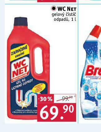 Rossmann Wc net gelový čistič odpadů nabídka