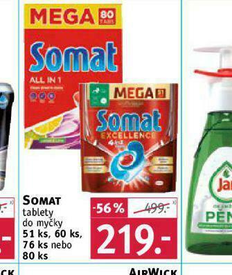 Rossmann Somat tablety do myčky nabídka