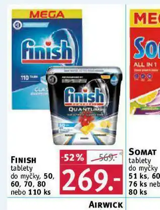 Rossmann Finihs tablety do myčky nabídka