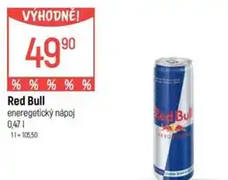 Globus Red Bull eneregetický nápoj nabídka
