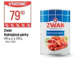 Globus Zwan Koktejlové párky nabídka