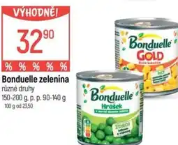 Globus Bonduelle zelenina nabídka