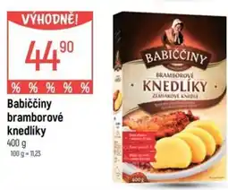 Globus Babiččiny bramborové knedlíky nabídka