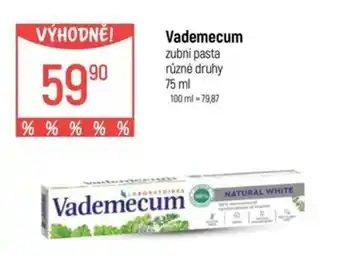 Globus Vademecum zubní pasta nabídka