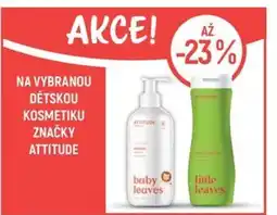 Globus Na vybranou dětskou kosmetiku značky Attitude nabídka