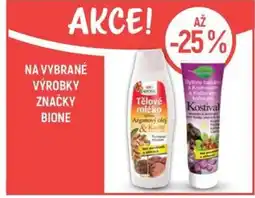Globus Na vybrané výrobky značky Bione nabídka