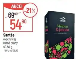 Globus Santée ovocný čaj nabídka