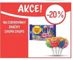 Globus Na cukrovinky značky chupa chups nabídka