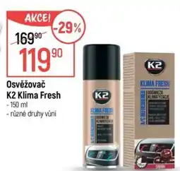 Globus Osvěžovač K2 Klima Fresh nabídka