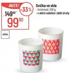 Globus Svíčka ve skle nabídka
