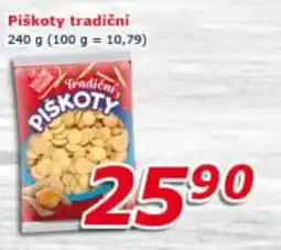ESO MARKET Piškoty tradiční nabídka
