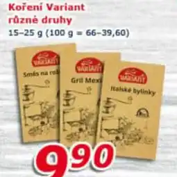ESO MARKET Koření Variant nabídka