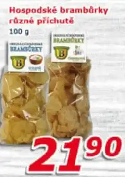 ESO MARKET Hospodské brambůrky nabídka
