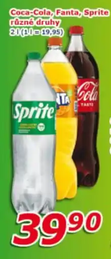 ESO MARKET Coca-Cola, Fanta, Sprite nabídka