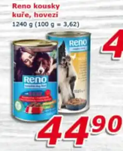 ESO MARKET Reno kousky kuře, hovezí nabídka