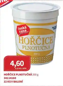 Kubík potraviny Hořčice plnotučná nabídka