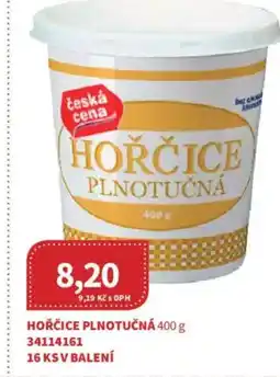 Kubík potraviny Hořčice plnotučná nabídka