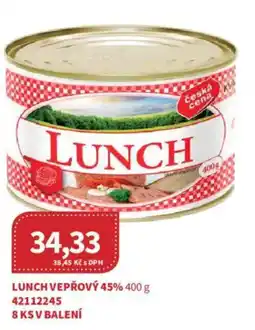 Kubík potraviny Lunch vepřový 45% nabídka