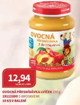 Kubík potraviny Ovocná přesnídávka lvíček nabídka