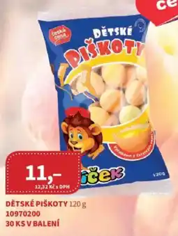 Kubík potraviny Dětské piškoty nabídka