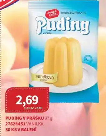 Kubík potraviny Puding v prášku nabídka